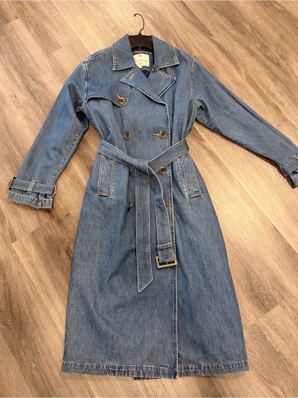 Premium Levi Strauss Blue Denim Tench Jacket